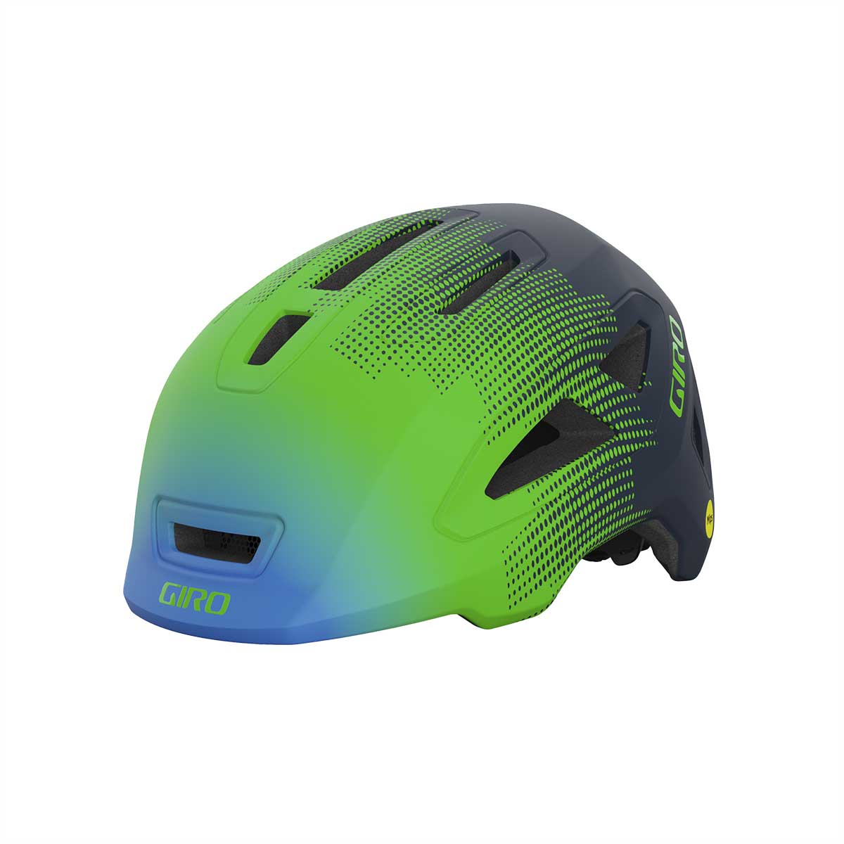Giro Scamp II Helmet Kids' in Matte Blue Green Towers
